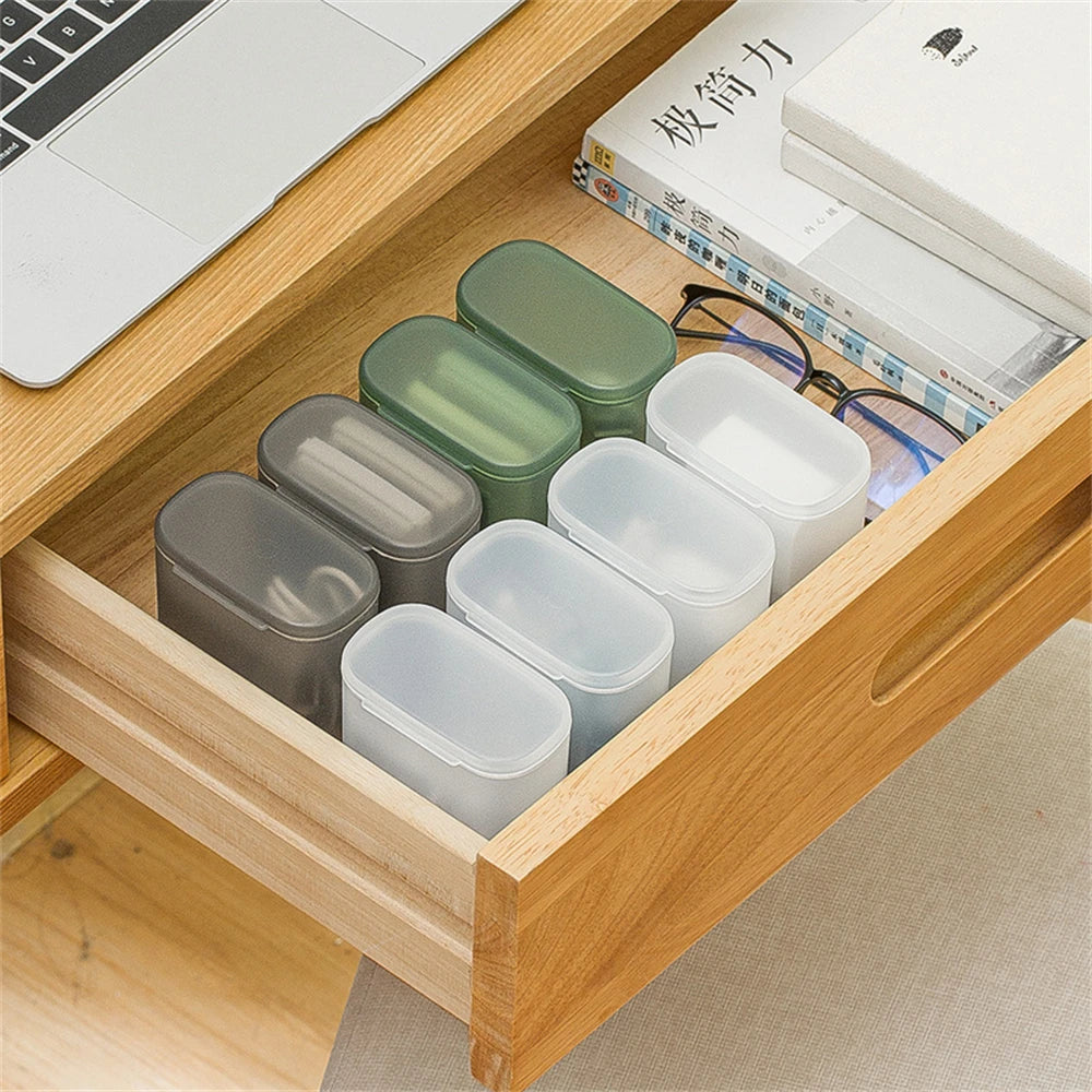 Boîte de Rangement Portable pour Câbles - Organisateur de Câbles, Chargeur et Accessoires USB